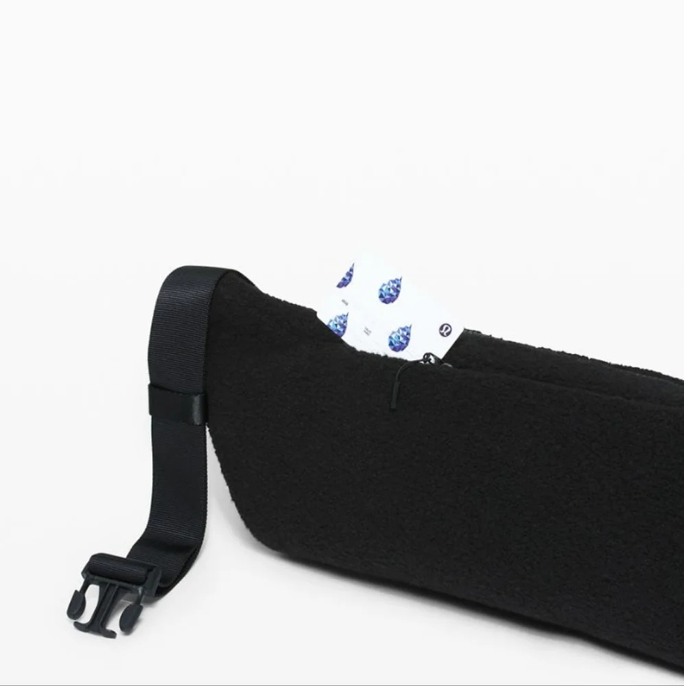Rare!!! BRAND NEW!!! Lululemon On The Beat Belt Bag *5L Black Bum Waist Bag! - Picture 7 of 11